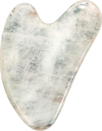 Miniatura 7 de Authentic Gua Sha Jade Stones Asian Owned, GuaSha Facial Tool, Face Body Massage SPA Acupuncture Therapy Trigger Point Treatment (Rose Quartz)