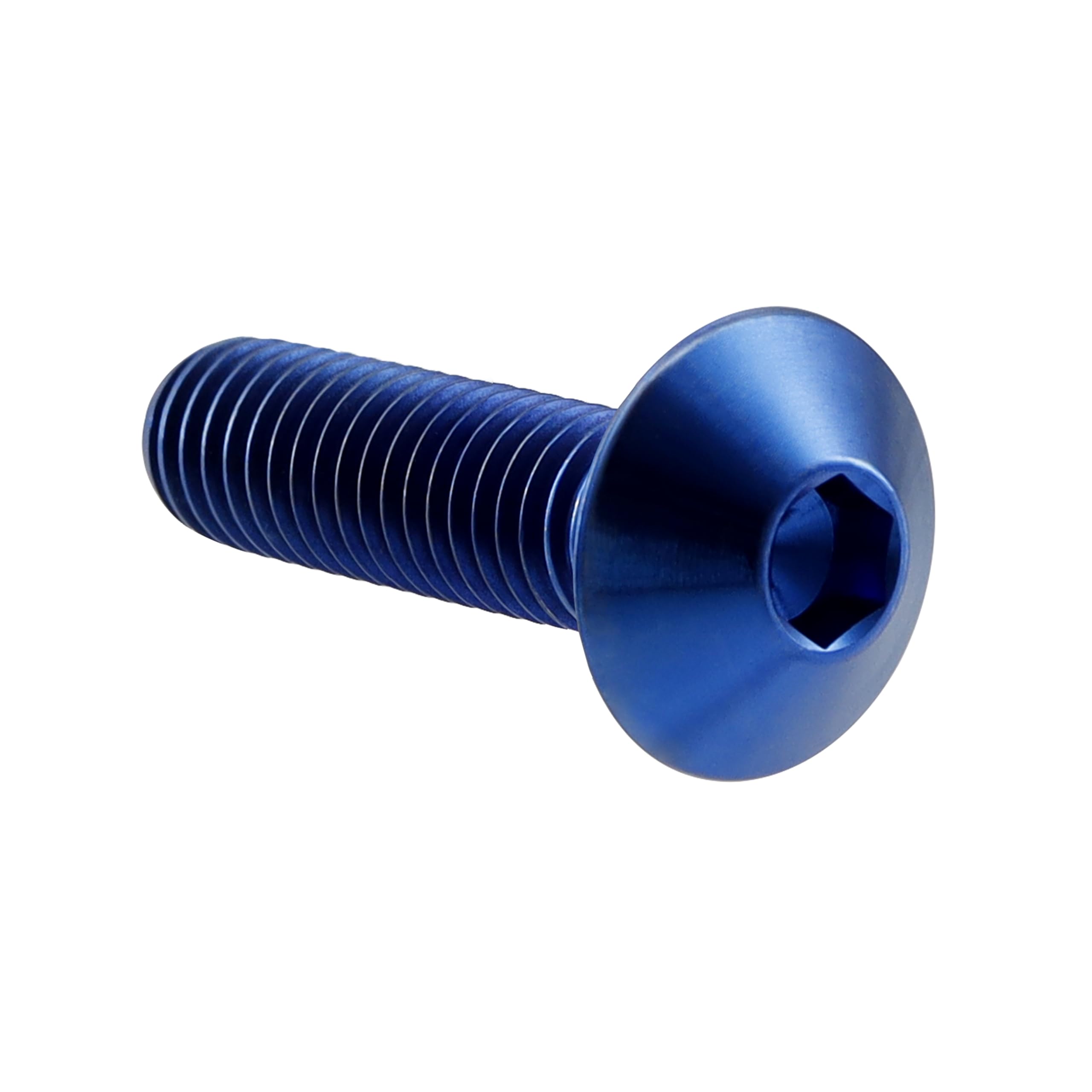 RISONTitanium 2 Vis Potence Vélo Titane M4x0.7x25mm - Tête Conique Hexagonale