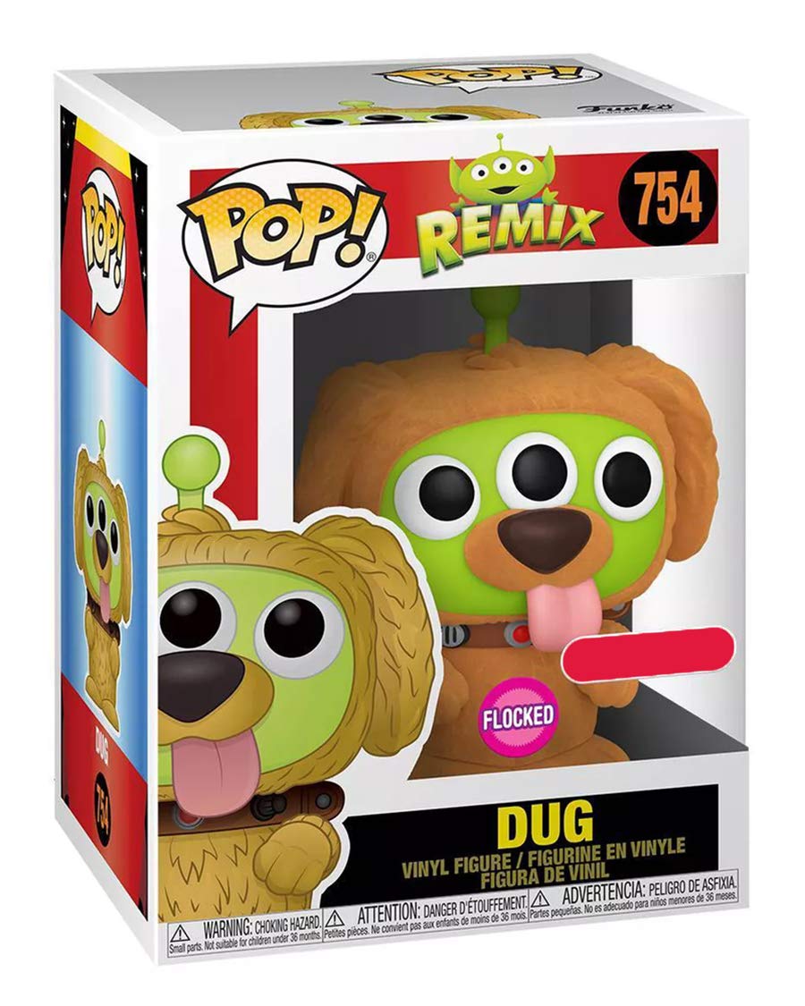 Pop! 36715 Pixar Alien Remix Dug (Flocked, Special Edition) #754