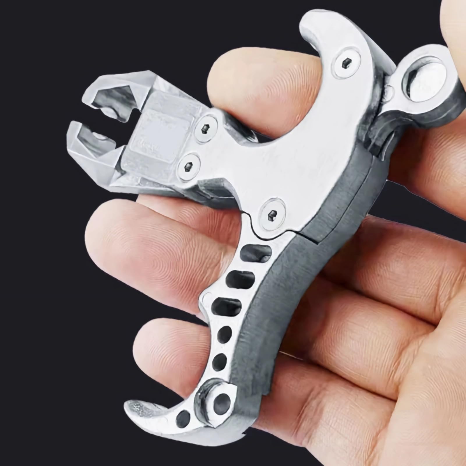 Dispositivo di Rilascio per Fionda Portatile in Acciaio Inossidabile Impugnatura di Rilascio per Fionda Accessori per Tiro a Segno e Pesca Freccette per Tiro a Segno