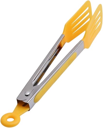 Amazon 青空の日差し フードトング おしゃれ サラダトング q 焼肉トング バーベキュートング 料理用 黄 青空の日差し トング 通販