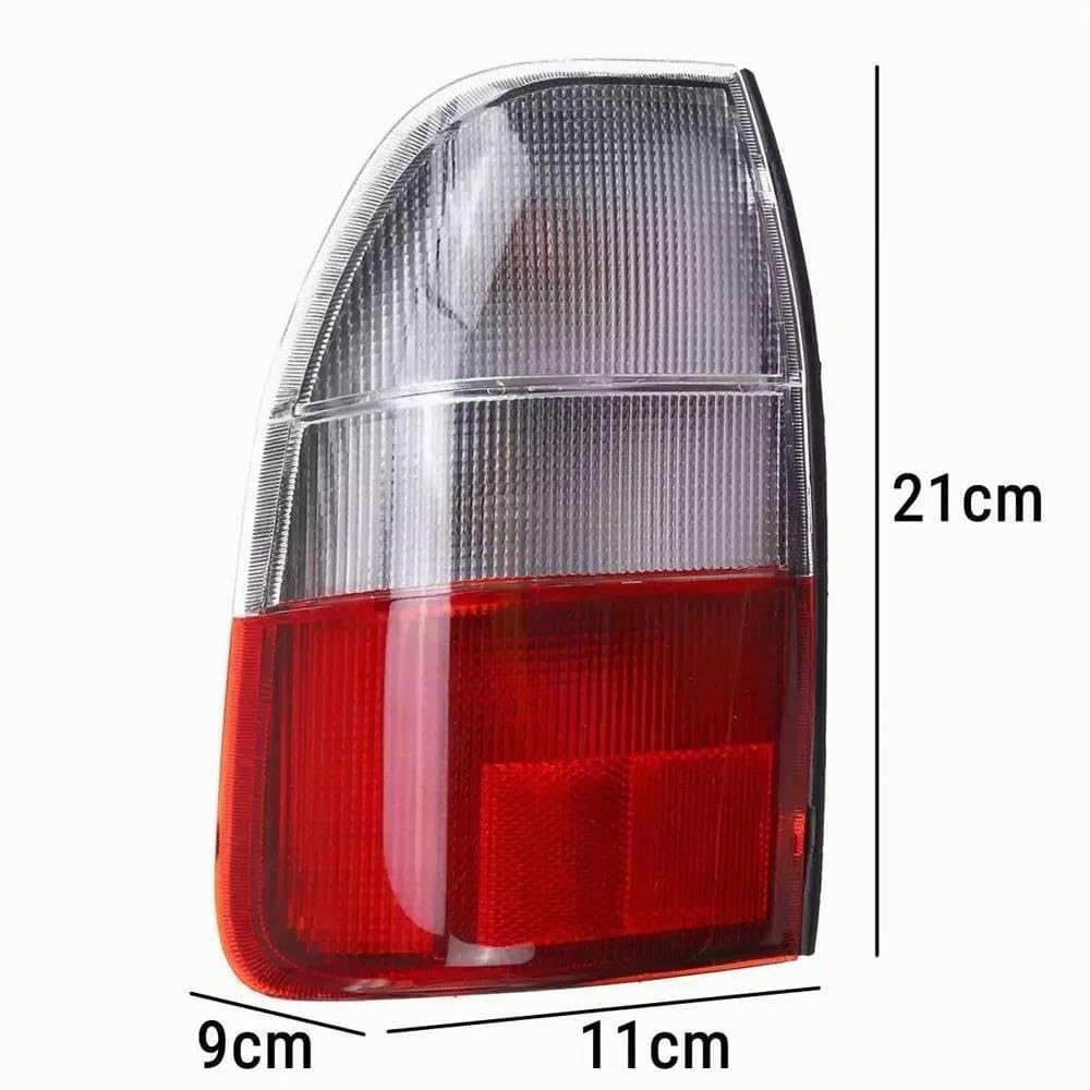 Blocchi Fari Posteriori Auto per Mitsubishi L200 Mk3 1995 1996 1997 1998 1999 2000 2001 2002 2003 2004 2005 2006 1 Pz Fanali Posteriori Fanali Posteriori per Auto(Set)