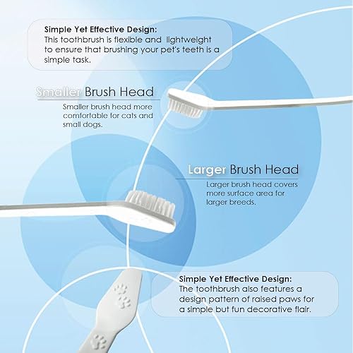 Miniatura 4 de Cepillo de dientes de doble punta diseño ergonómico en ángulo, cuello largo y flexible, ligero, cómodo, ayuda a controlar el sarro, la placa y el