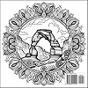 National Park Mandalas: An Adult Coloring Book Featuring National Parks In The United States (Adult Mandala Coloring Books) #1