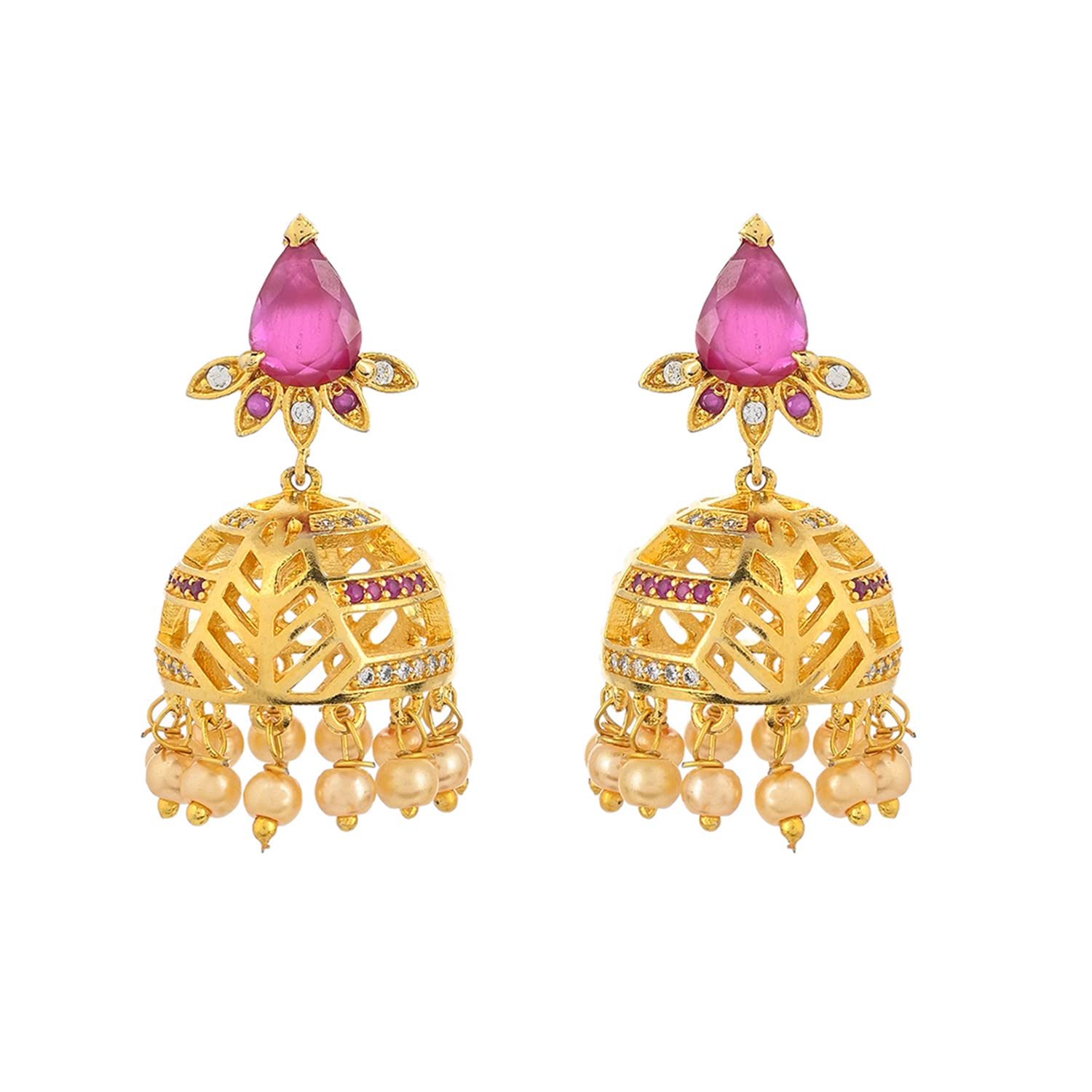 See full amazon price history chart for Voylla American Diamond CZ Traditional Gold Plated Red & White Brass Jhumka Earrings for Women Voylla American Diamond CZ Traditional Gold Plated Red & White Brass Jhumka Earrings for Women (B0BJ2MTBLG) Amazon Price History, Amazon Price Tracker