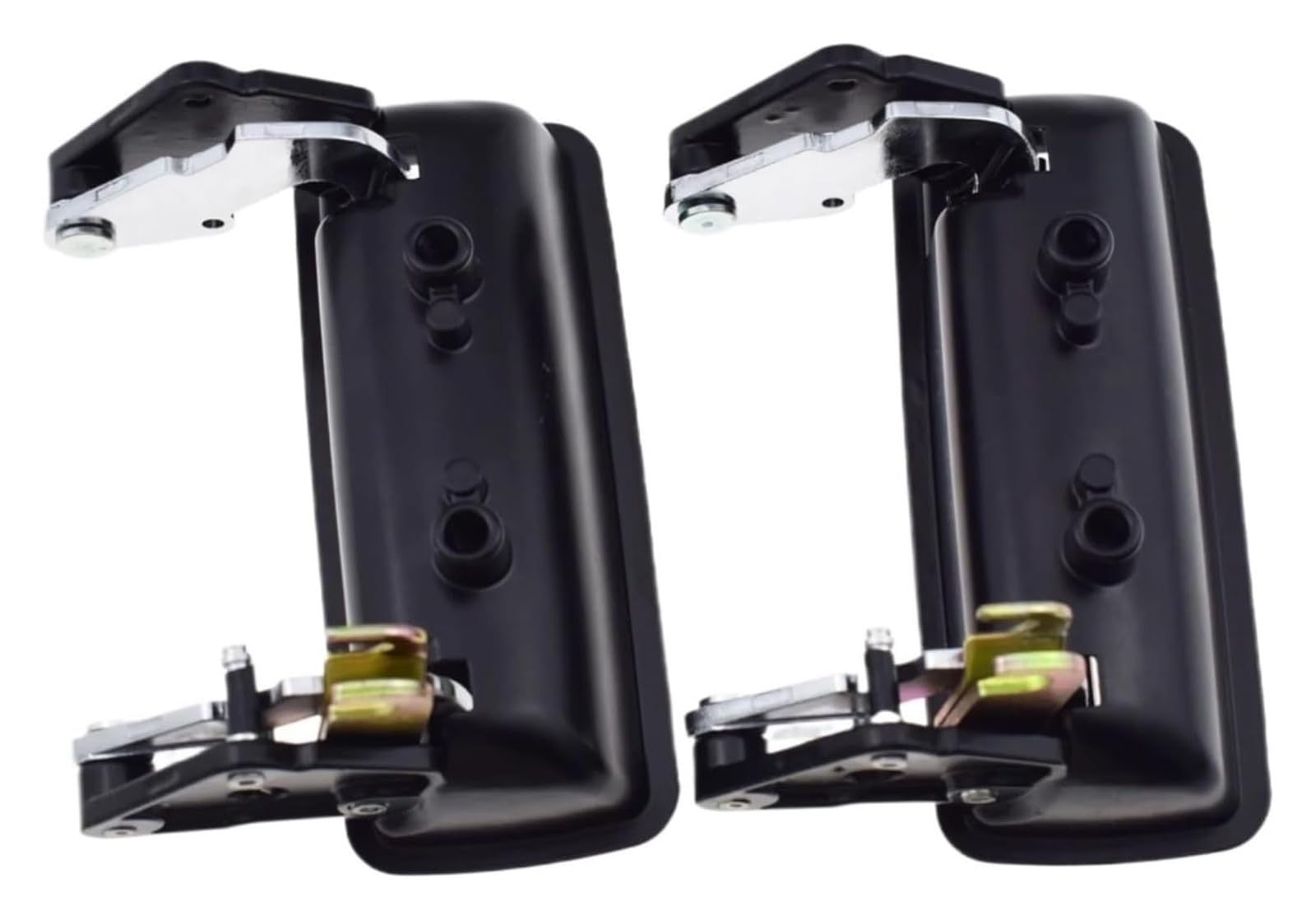 LSDSAAZA Sliding Exterior Handle for Volvo 240 244 245 242 260 262 264 265 164 142 144 145 Car Sliding Exterior Handle Door Repair Chrome Outside(2 Pcs Left Right)