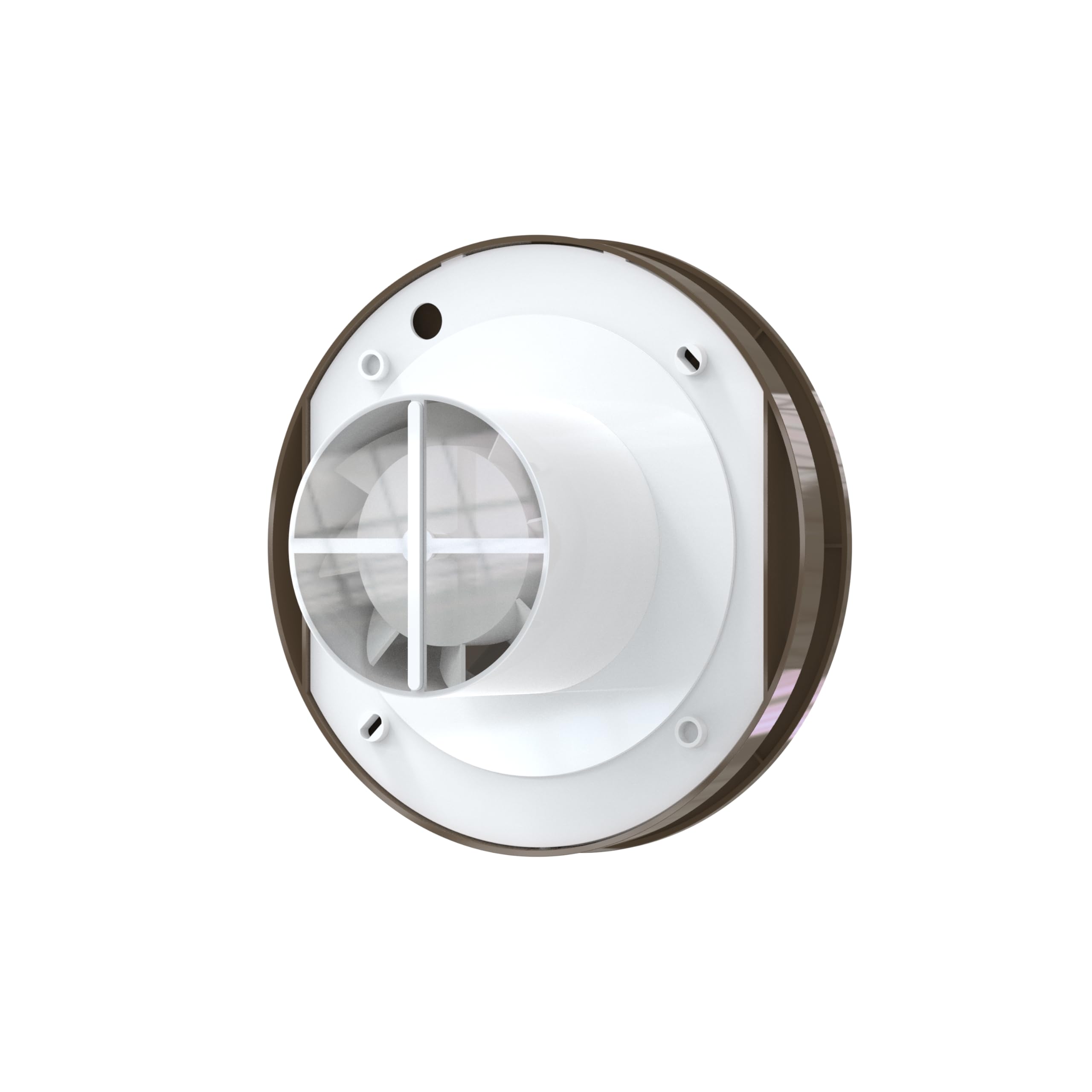plikc Aspirador WiFi de pared de aspiración axial serie Ario W – Alimentación 230 Vac – 100% Made in Italy (gris topo, orificio Ø90)