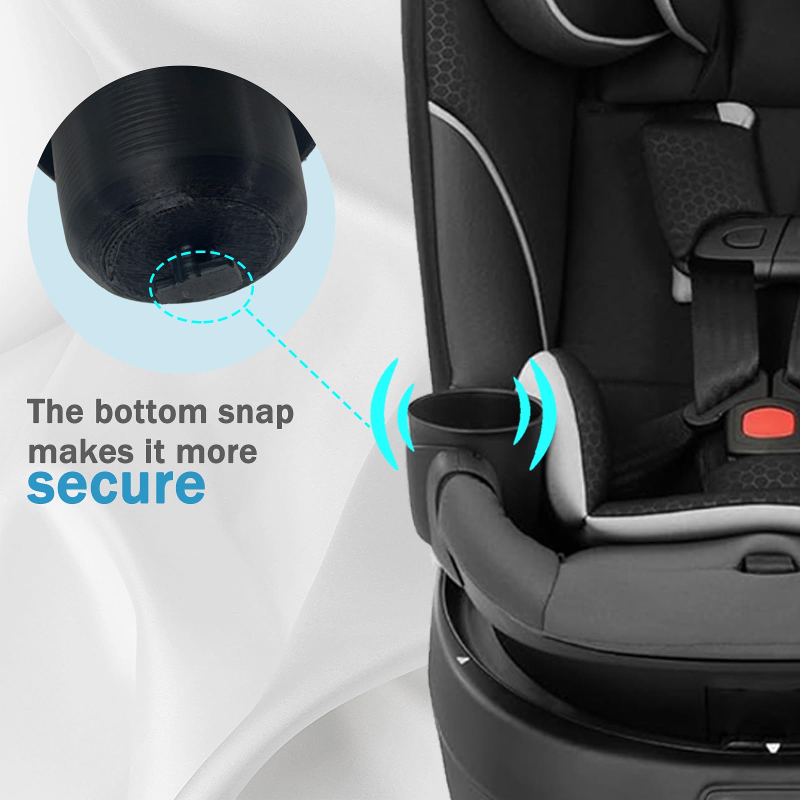 1pcs Cup Holder Replacement Compatible with Evenflo Revolve 360 Car Seat : Baby