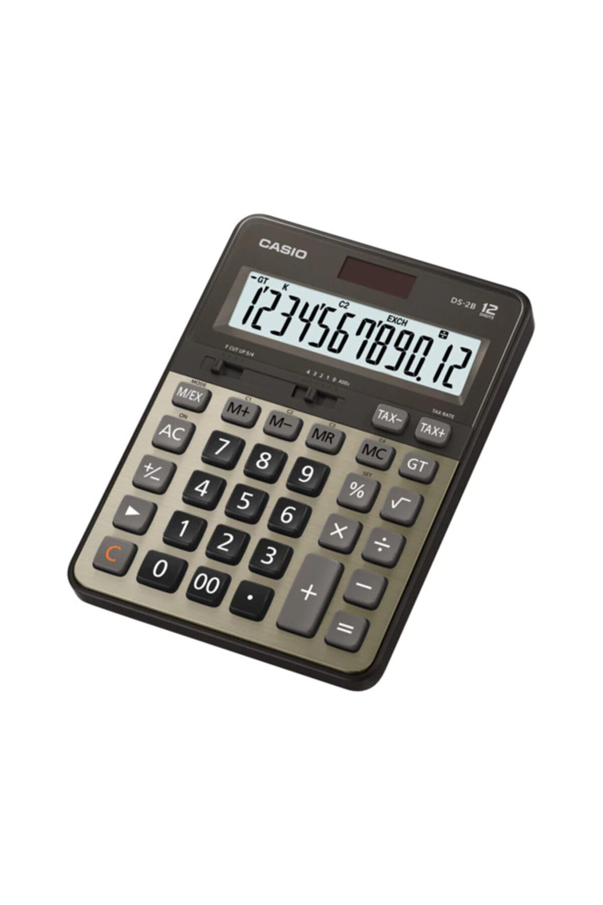 Casio DS-2B-GD-W-DH stacjonarny kalkulator cyfrowy - czarny i złoty