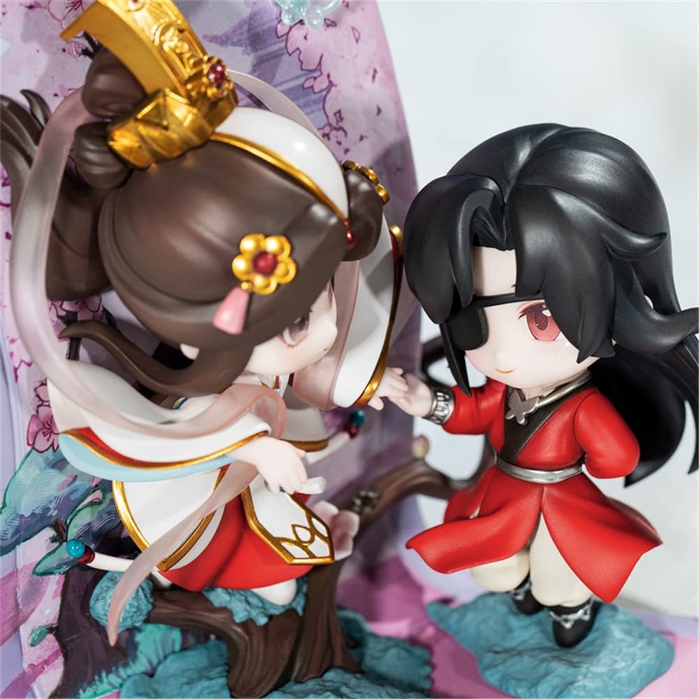 天官賜福　仙楽浮絵　フィギュア　缶バッジ付き Amazon.co.jp: アニメ「天官賜福（てんかんしふく）」仙楽浮絵
