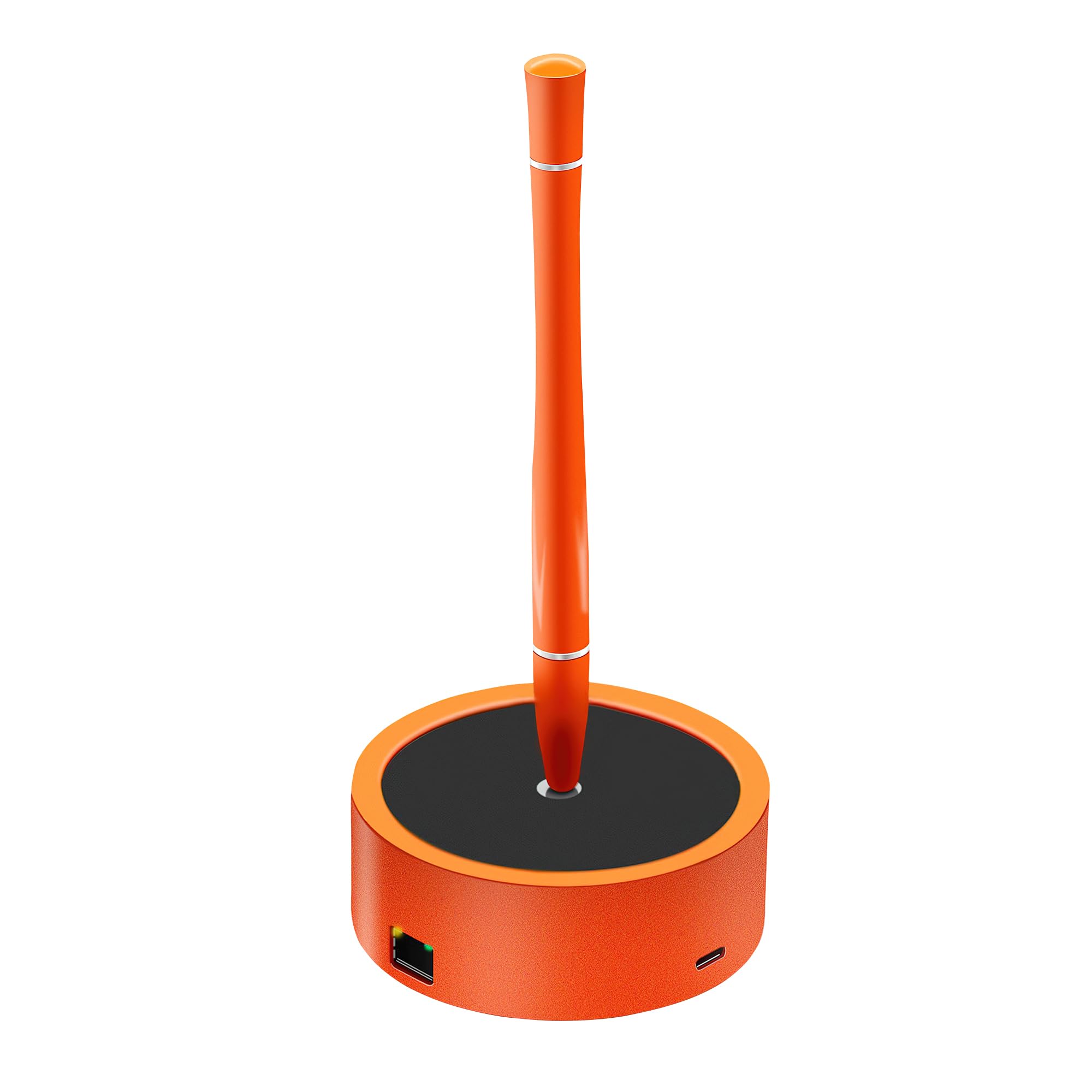 Magnetic Levitating Pen with Docking, Multifunctional Hover Pen with 1000Mbps Ethernet, 100W Fast Charging, USB 3.0, Standing and Swing Freely Tech Toys for Christmas Gift