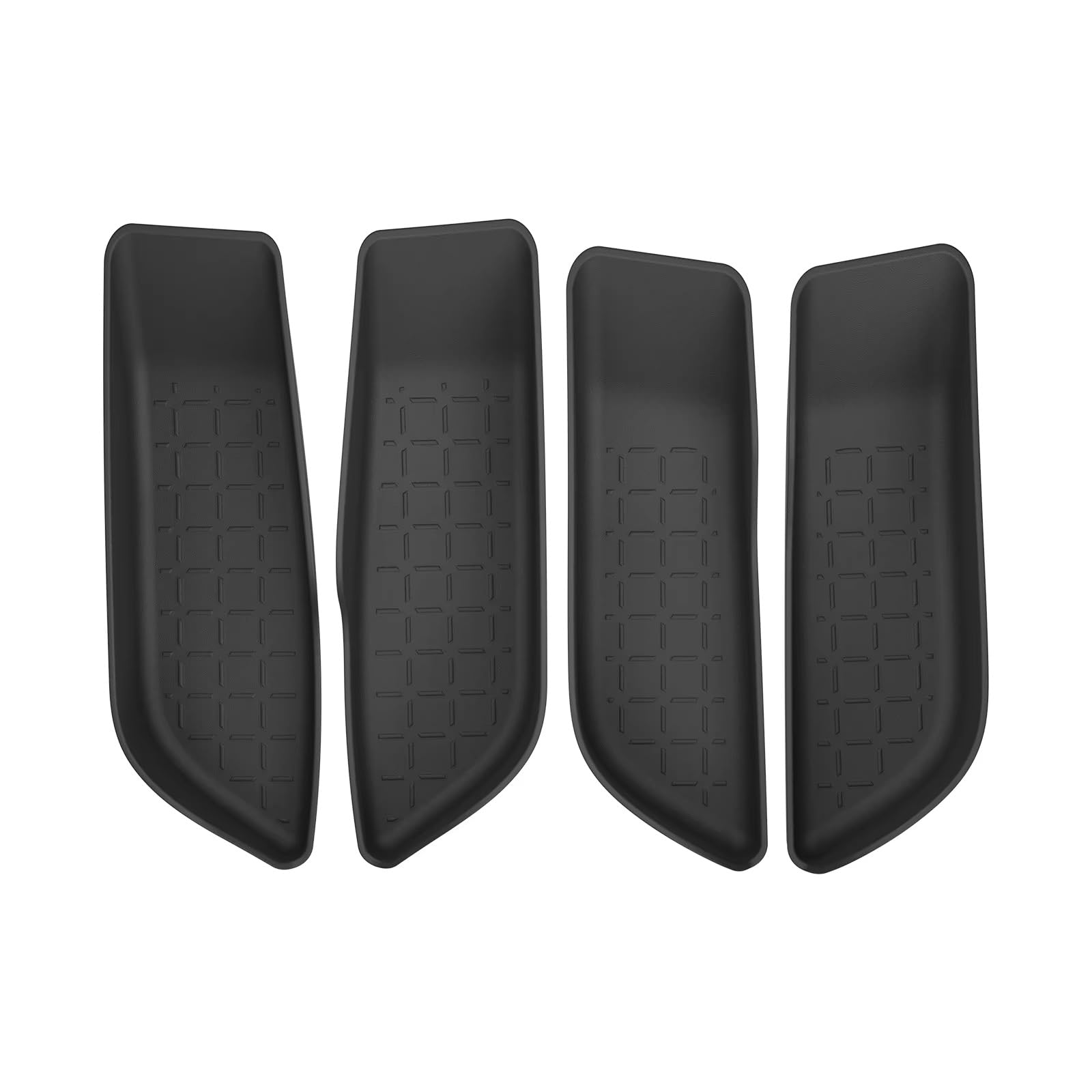 HNDZCYSMGS Boot Organiser Compatible With Toyota For RAV4 2026 Car Door Handle Storage Box Car Interior Accessories Front Rear Door Storage Organizer Tray