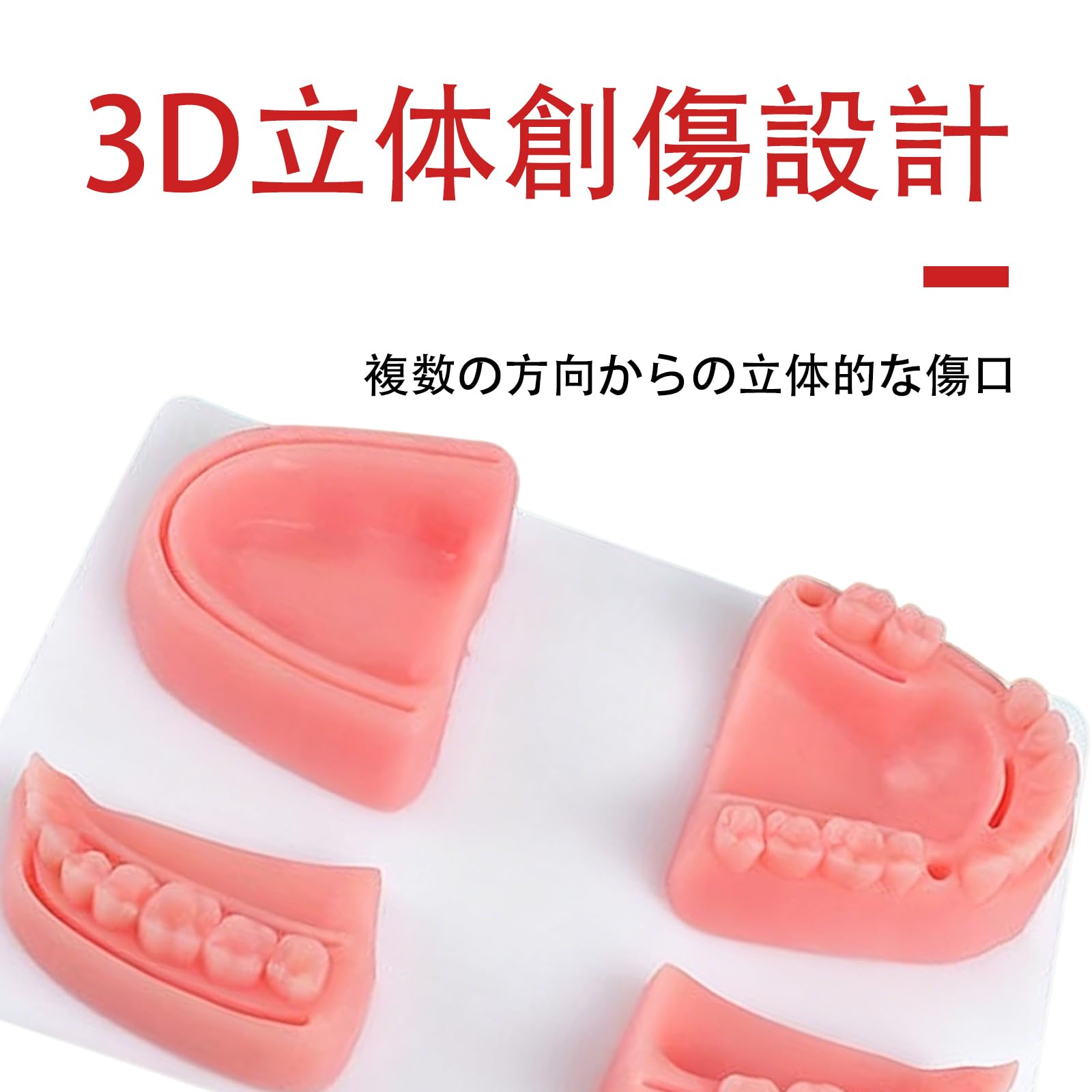 Amazon.co.jp: 歯科縫合練習キット 口腔縫合トレーニングモデル 歯科