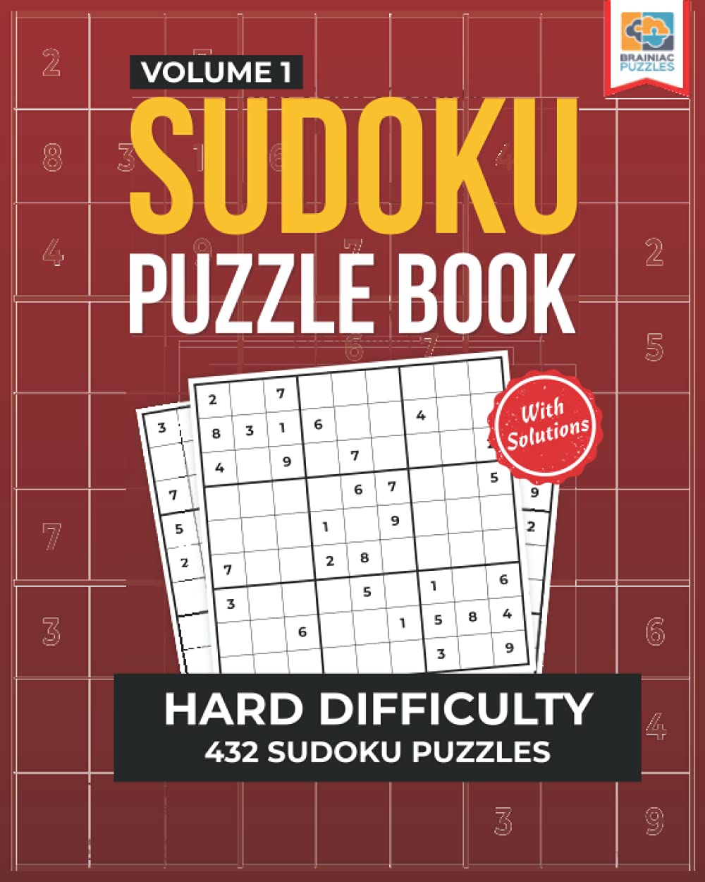Hard Sudoku Puzzle Book: 432 Challenging Sudoku Puzzles for Adults (Hard Sudoku Series)