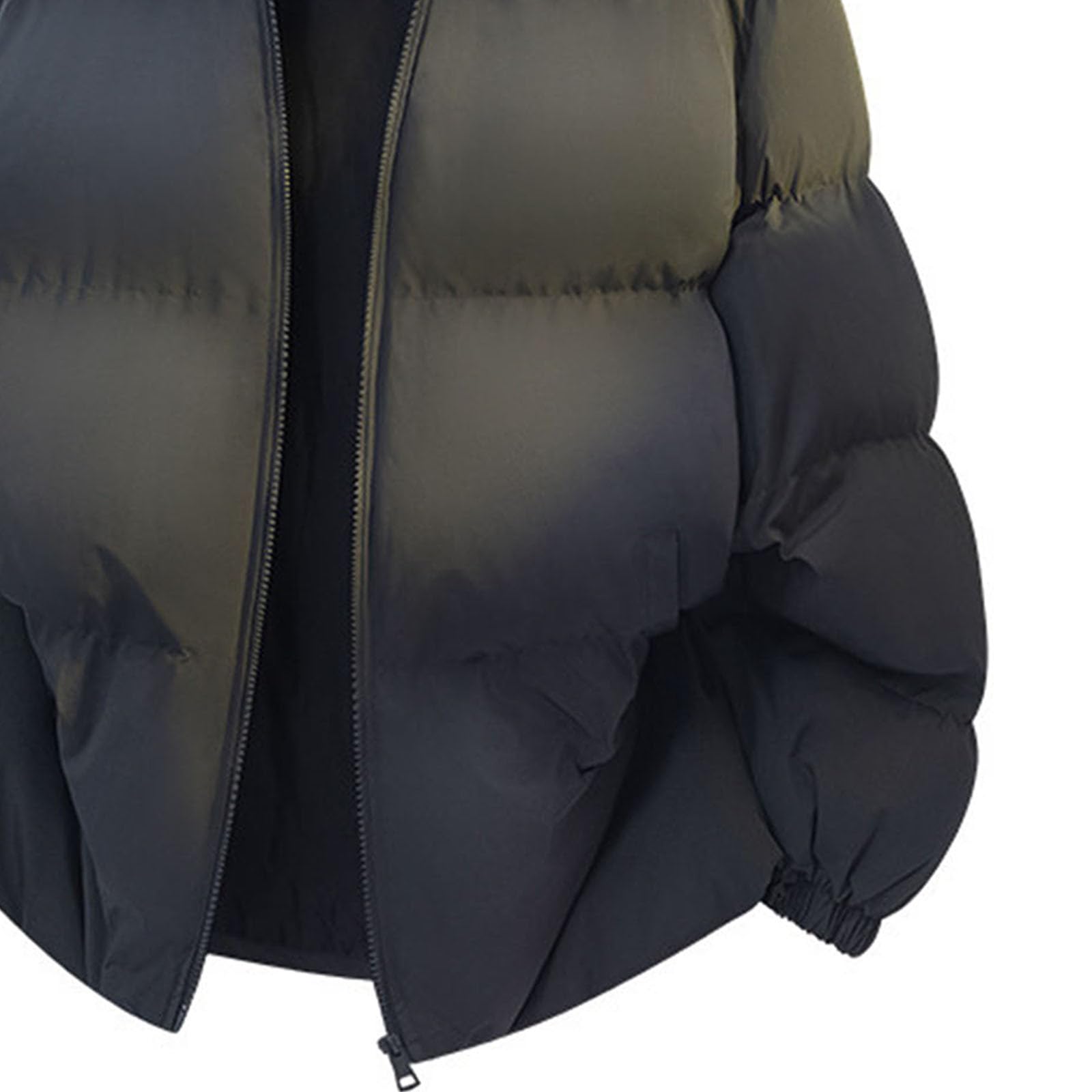 Winterjacke Herren Outdoorjacke Warme Daunenjacke Große Größen Pufferjacke