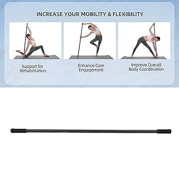 ナイロン樹脂製トレーニングスティック Amazon | ヨガスティック、すべてのフィットネスレベル用の