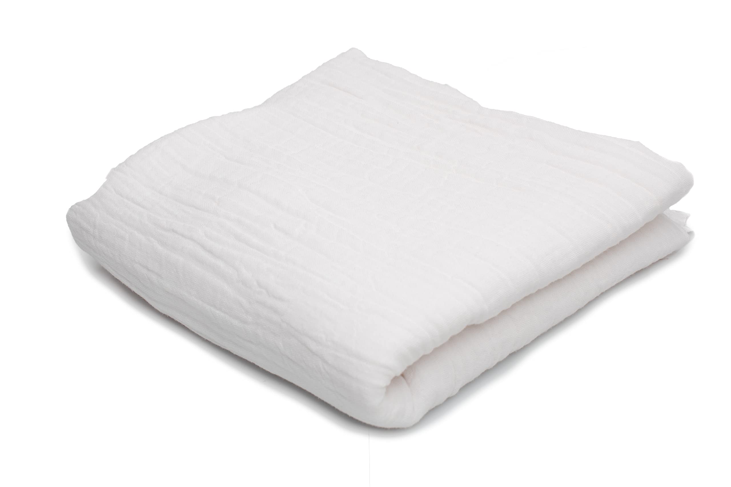 Cotton Muslin Double Gauze 50 x 130 cm (White) — image 1