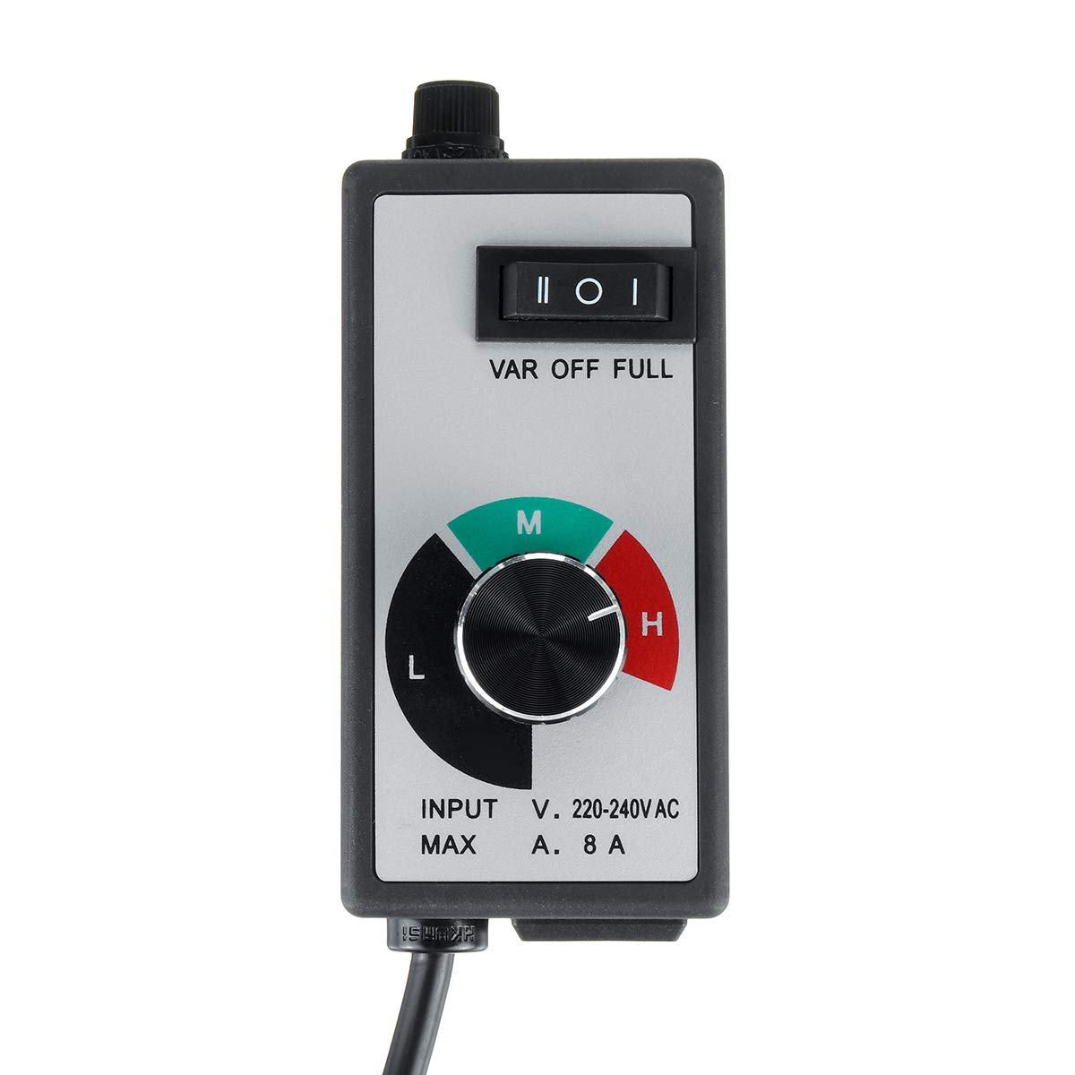 8A Ventilador Controlador De Velocidad Variable Enrutador Regulador Eléctrico Controles 220V-240V