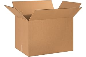 Aviditi HD241616DW Heavy-Duty Double Wall Corrugated Cardboard Boxes for Shipping