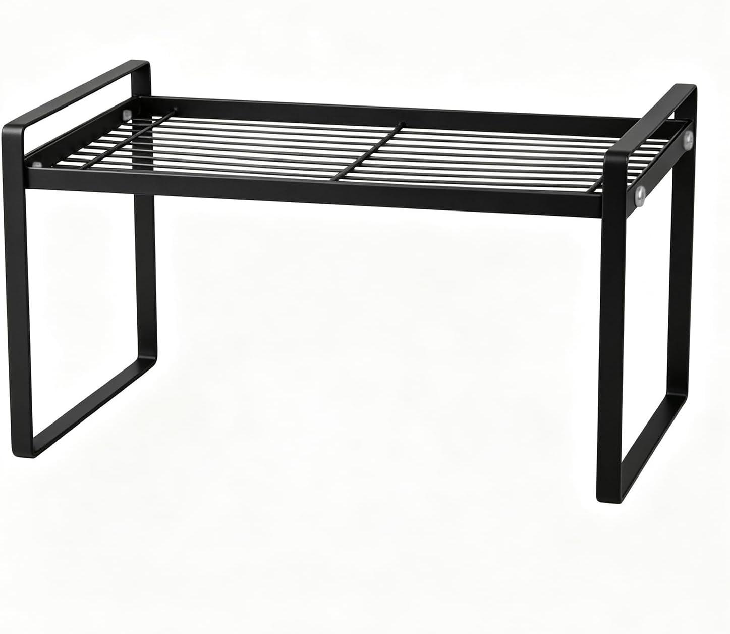 HillSpring Kitchen Cabinet Organizer Shelf, Space-Saving Metal Kitchen Counter Shelves for Dishes, Spice Rack, Pantry Organization, 12.99" L x 8.26" D x 7.16" H