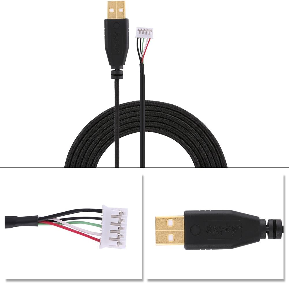 USB Cable Replacement for Naga 2014 / Naga Line 14 – 5ft Detachable Wired Cable with Gold-Plated Connector, Compatible with Gaming image 4