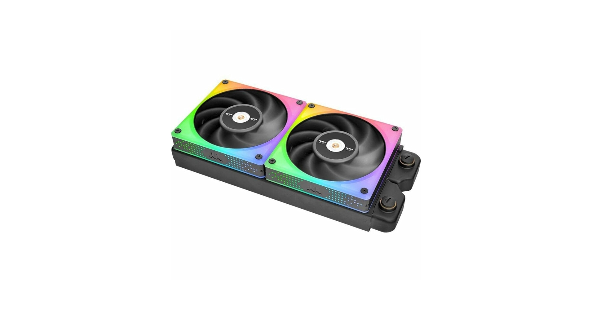 サーマルテイク　TOUGH FAN 12 RGB セット　美品 TOUGHFAN 12 RGB High Static Pressure Radiator Fan (3-Fan Pack)