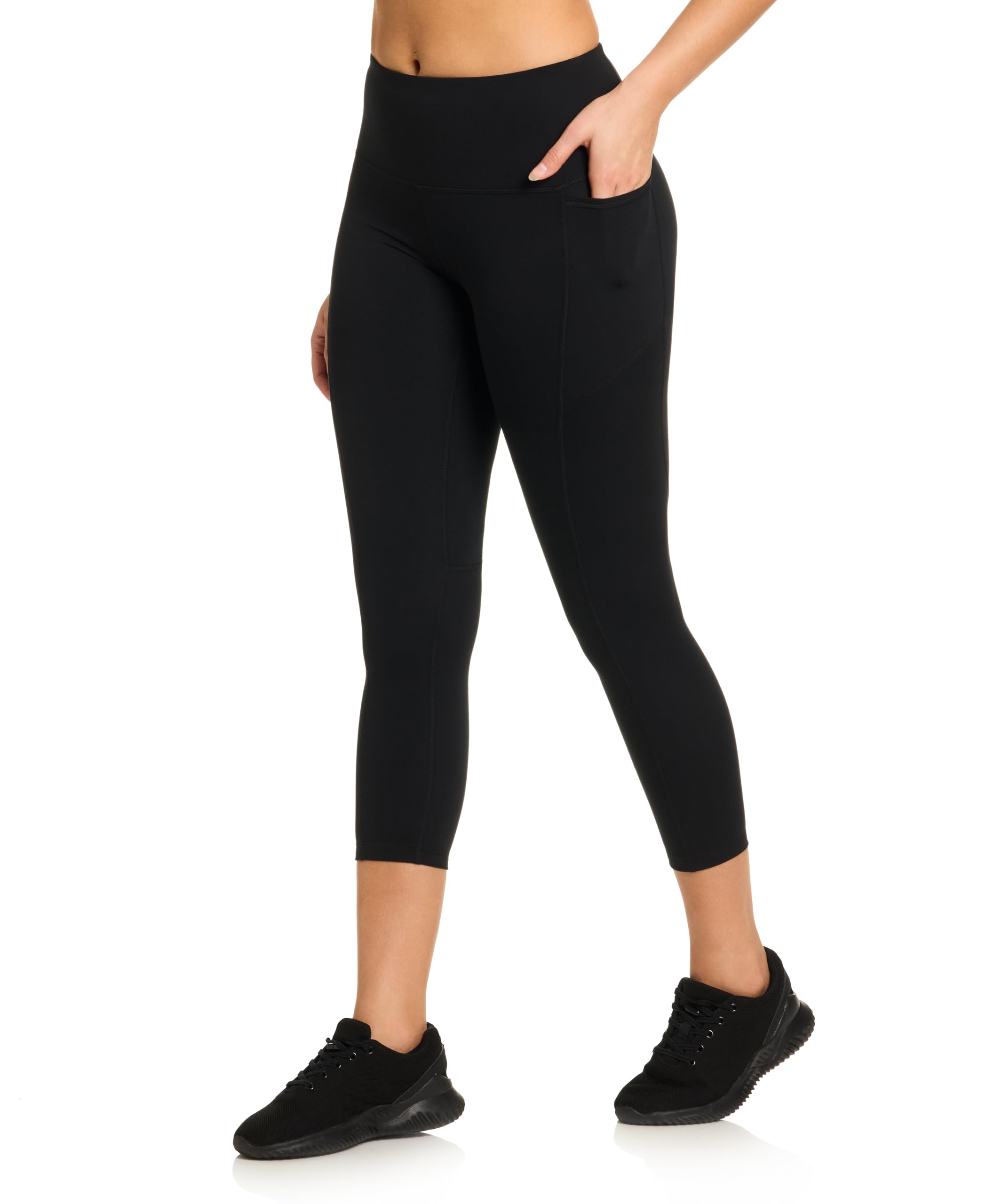 Reebok Legging Capri Odyssey Highrise pour femme, entrejambe de 56 cm