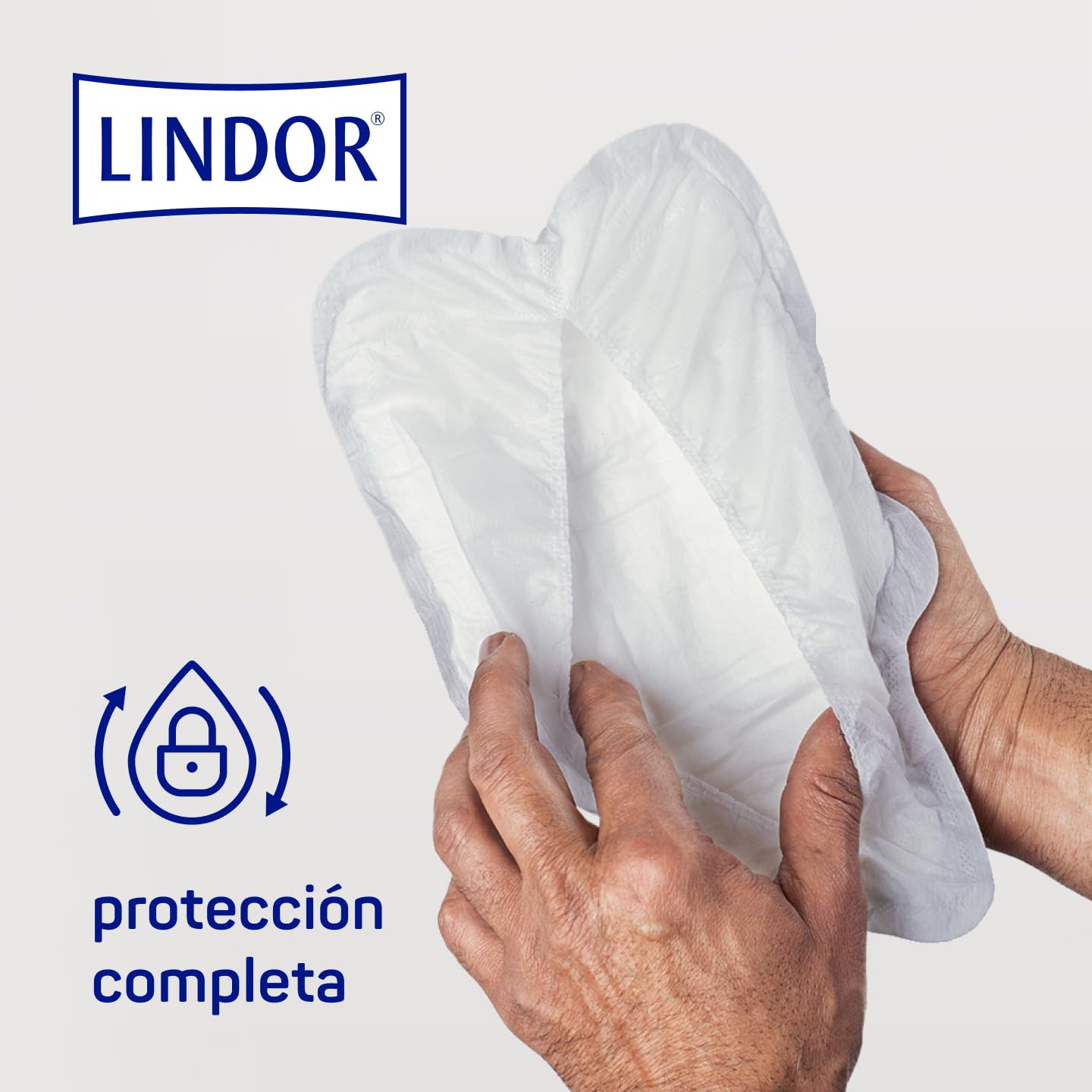 Lindor Men: Protectores para Hombres con Pérdidas de Orina, Super, Compresas y Absorbentes para Incontinencia, 14 unidades