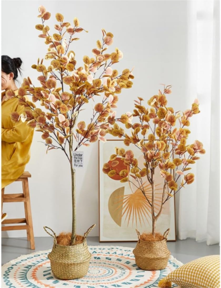 ユーカリの木130cm タイプ!銀丸葉 ! 大型フェイクプランツ! 未使用 ユーカリの木130cm タイプ!銀丸葉 ! 大型フェイクプランツ! 未使用