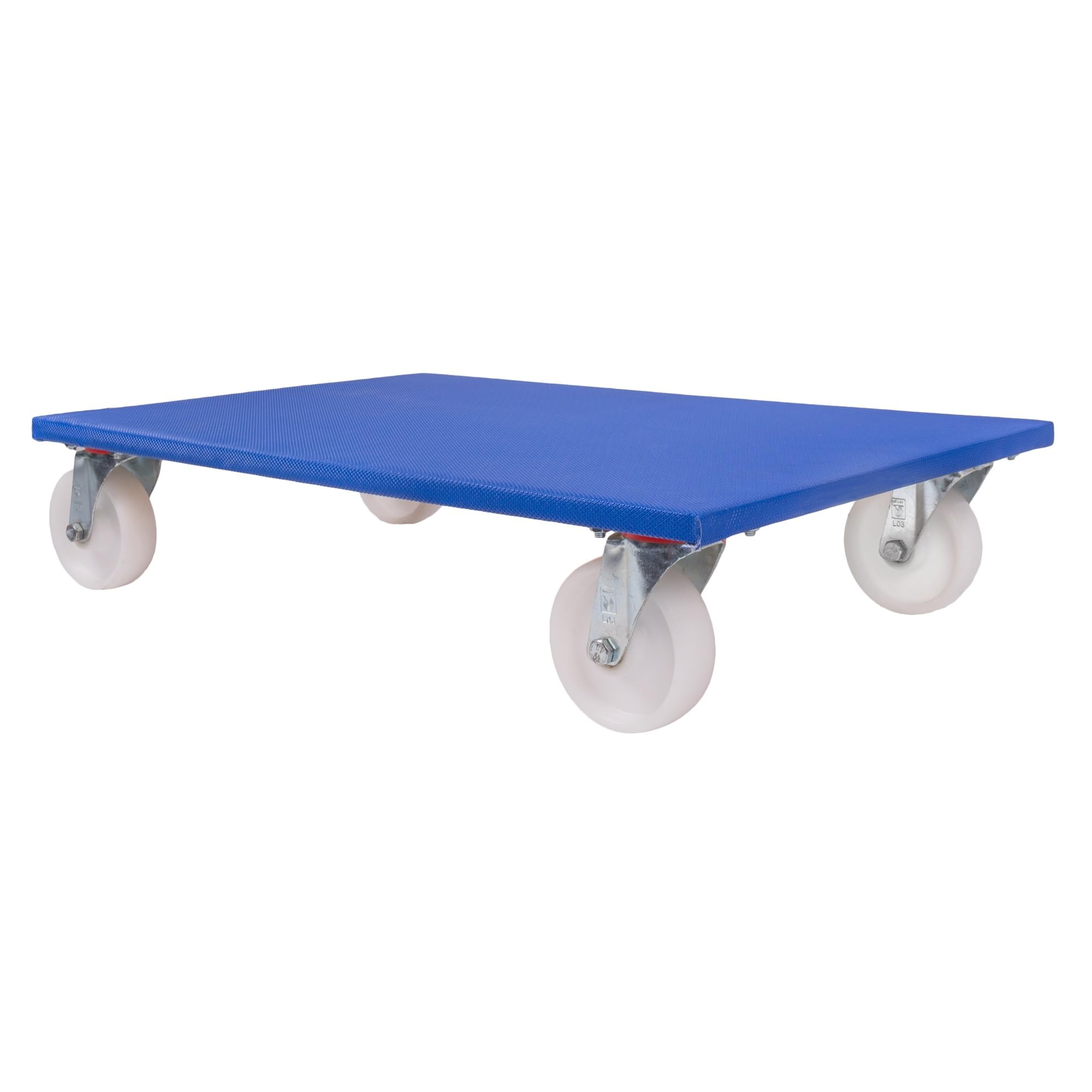 2 Möbelroller 800 x 500 x 165 mm mit Antirutschbelag Traglast 500 kg Kunststoff-Lenkrollen Transportroller Möbelhund