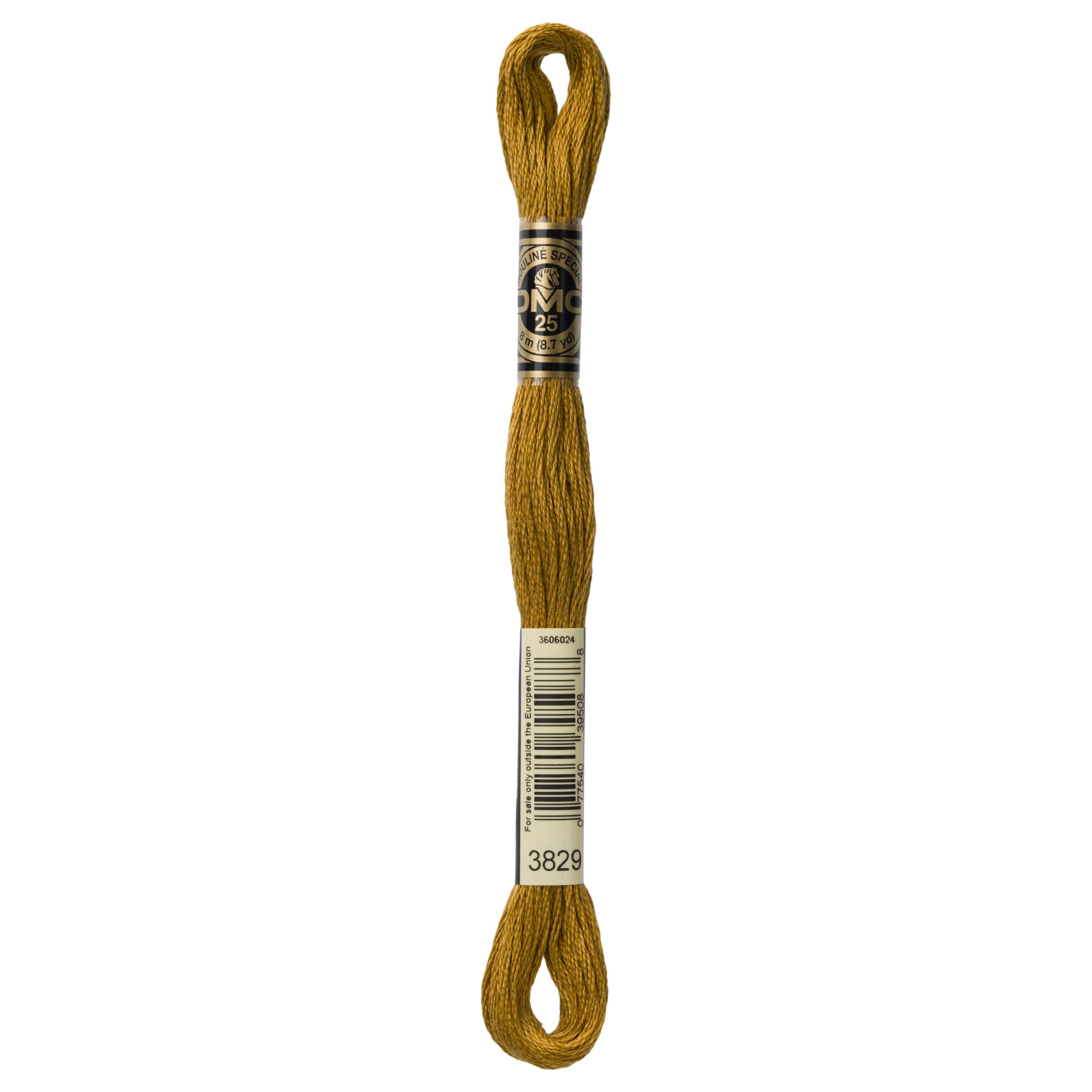 DMC 6-Strand Embroidery Cotton Floss, Very Dark Old Gold
