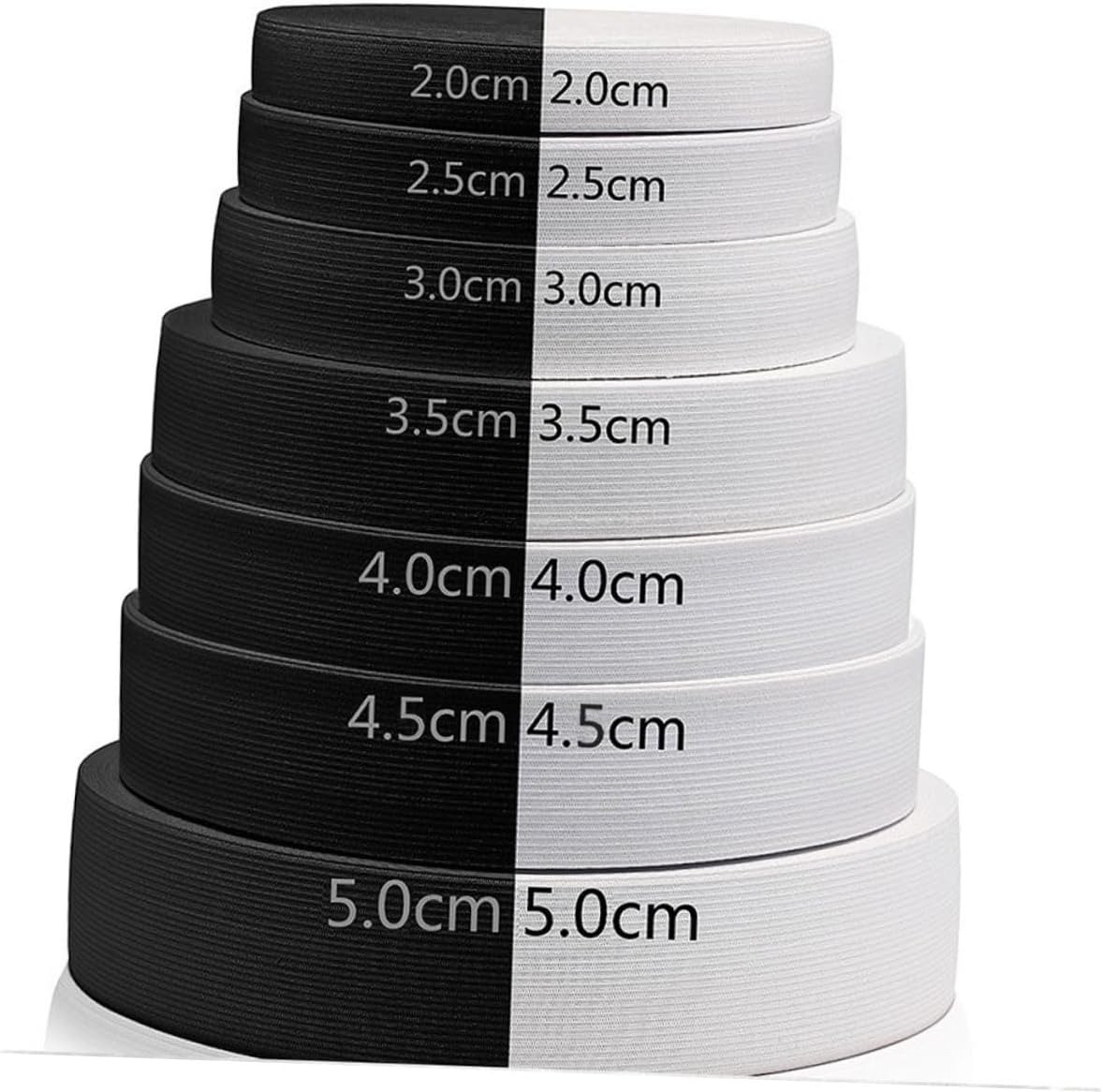 Operitacx Elastic Band Meters Sewing Elastic Knitting for Clothing Accessories Stretchy Webbing Comfortable Breathable
