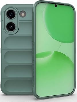 CONSTRAIN - Xiaomi ile uyumlu Poco X8 Pro K l f Kamera Korumal  Parmak  zi B rakmayan  i Kadife Yumu ak Kapak - Ye il