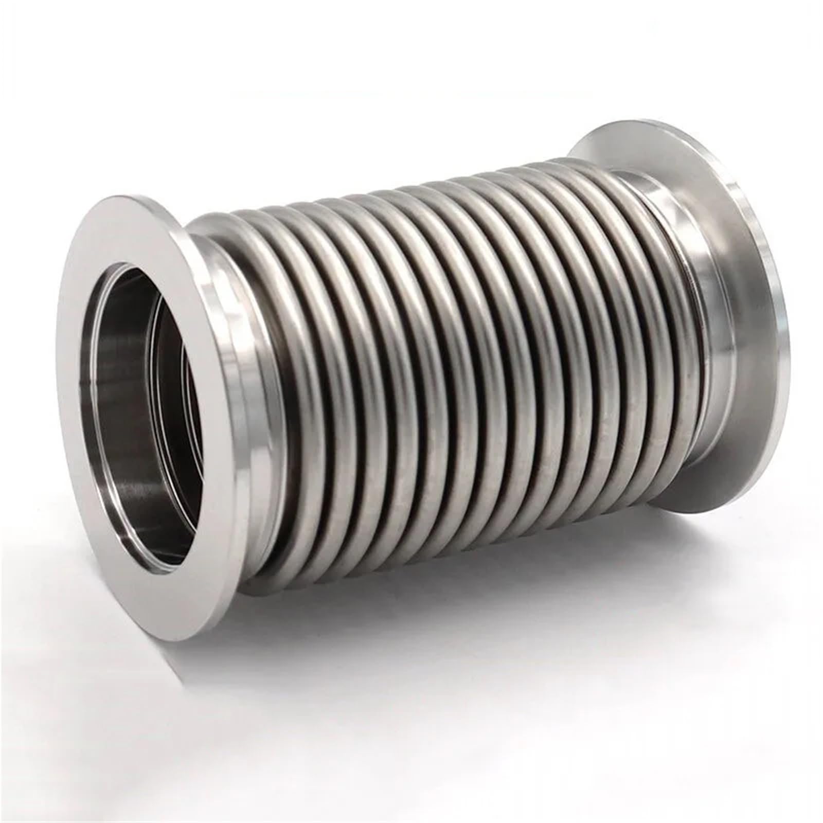 KF40 Tuyau flexible en acier inoxydable 304 pour pompe (soufflets durs, KF40_800 mm)