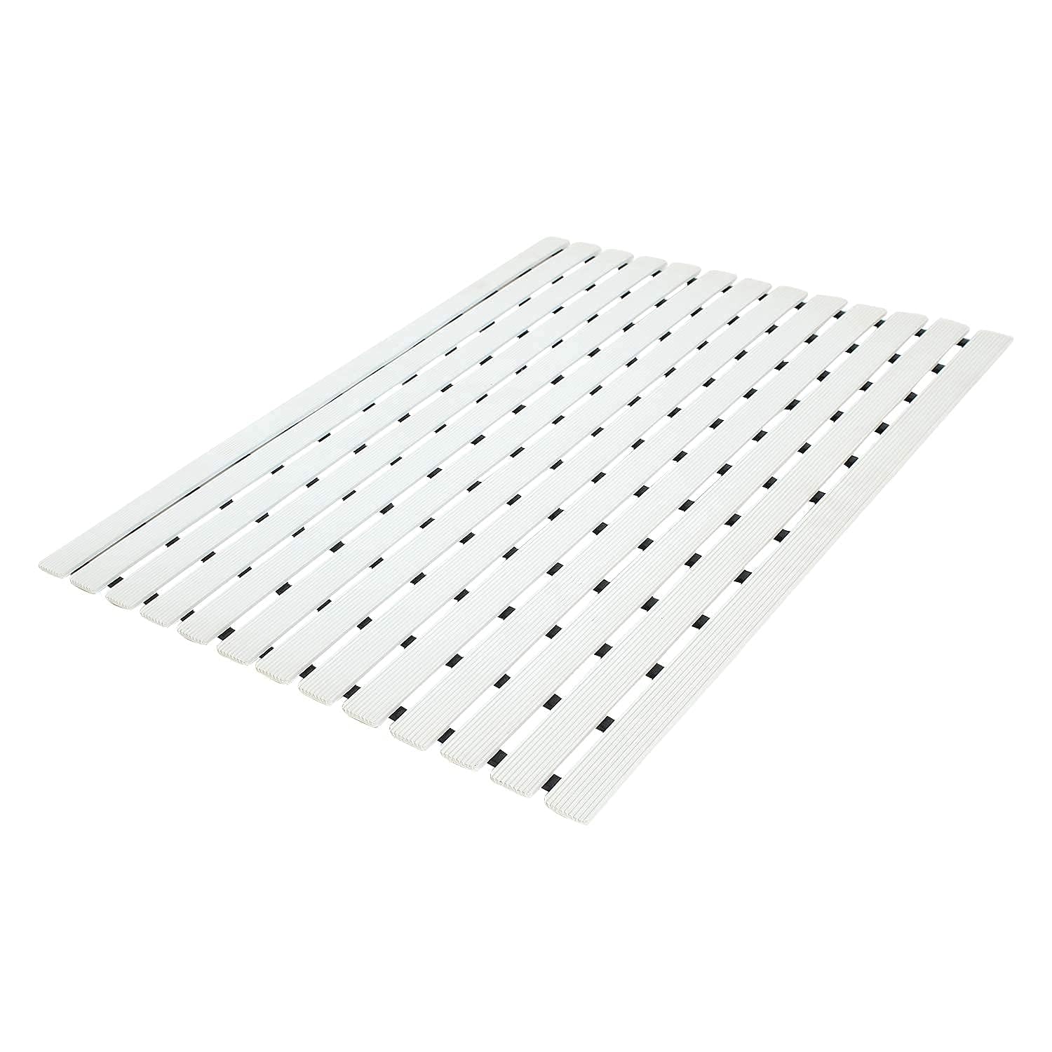 Premium Shower Mat Anti Slip, Striped Anti Skid for Bathroom, Stand up mat for Bath, Shower, Kitchen, Anti Bactirial, Machine Washable(1.5ft x 2ft) - Also Available in 5 Meter Roll-image-10