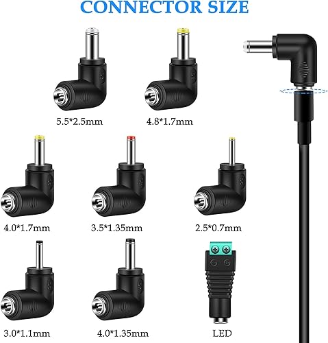Miniatura 2 de MULTIM Cargador de alimentación universal para niños, compatible con 12 V, una variedad de coches eléctricos para bebé, juguete de repuesto, cable