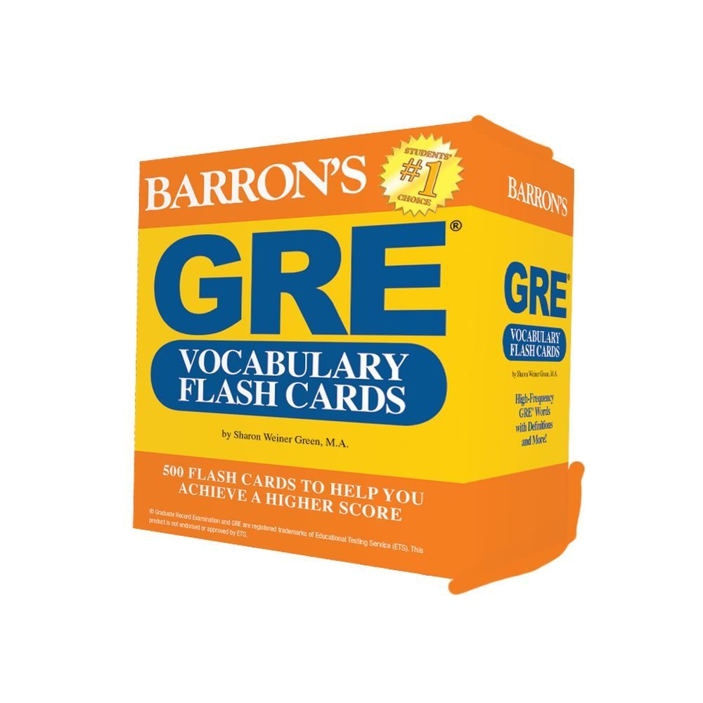 GRE Vocabulary Flash Cards
