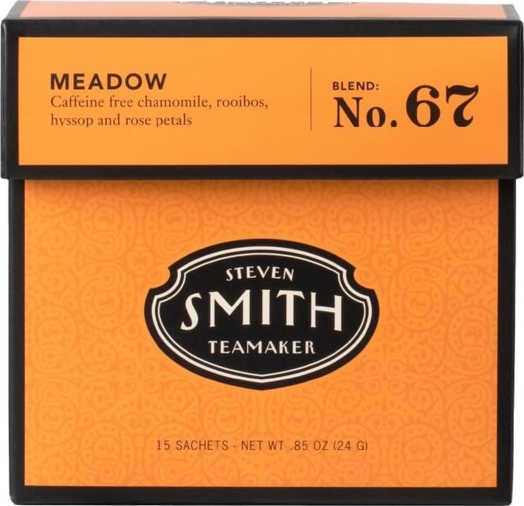 Steven Smith Teamaker, Meadow Chamomile Tea, 15 Sachets, 0.85oz each