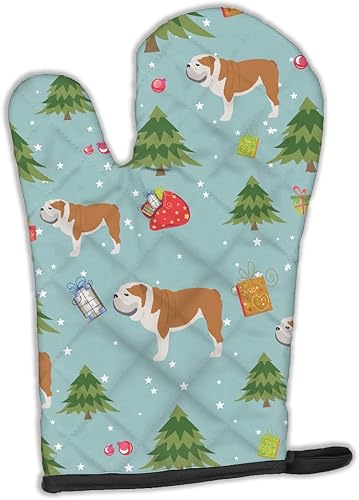 Vista 59 de Caroline's Treasures BB4904OVMT Christmas Siberian Husky Oven Mitt Heat Resistant Thick Oven Mitt for Hot Pans and Oven, Kitchen Mitt Protect Hands