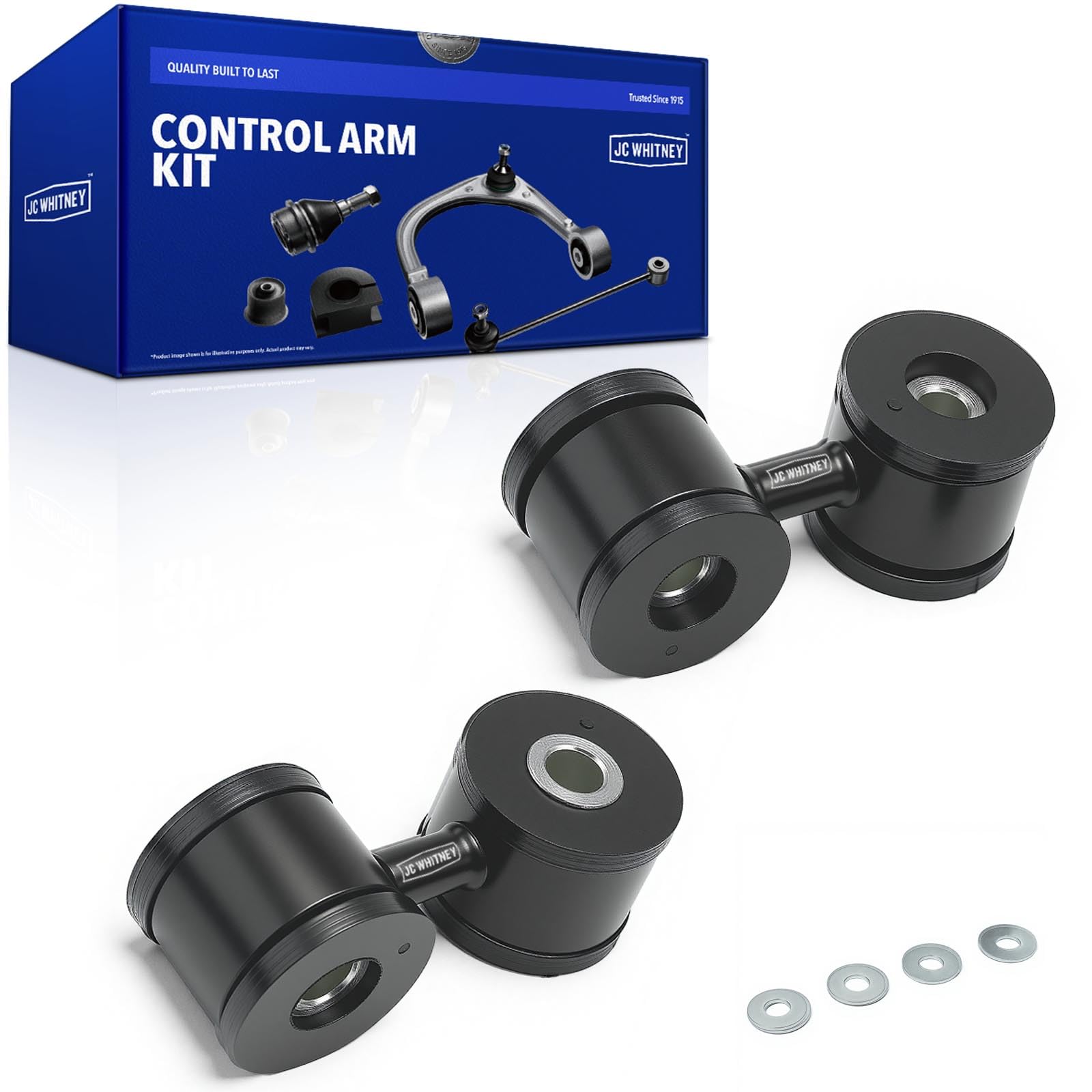 JC Whitney JFBAJCWCA00337 Set of 2 Sway Bar Link (Rear) - Compatible with Audi A4 09-16, A4 Quattro 09-16, Q5 09-17, A5 10-14, A5 Quattro 08-17, A6 12-18, A6 Quattro 12-18, A7 Quattro 12-18
