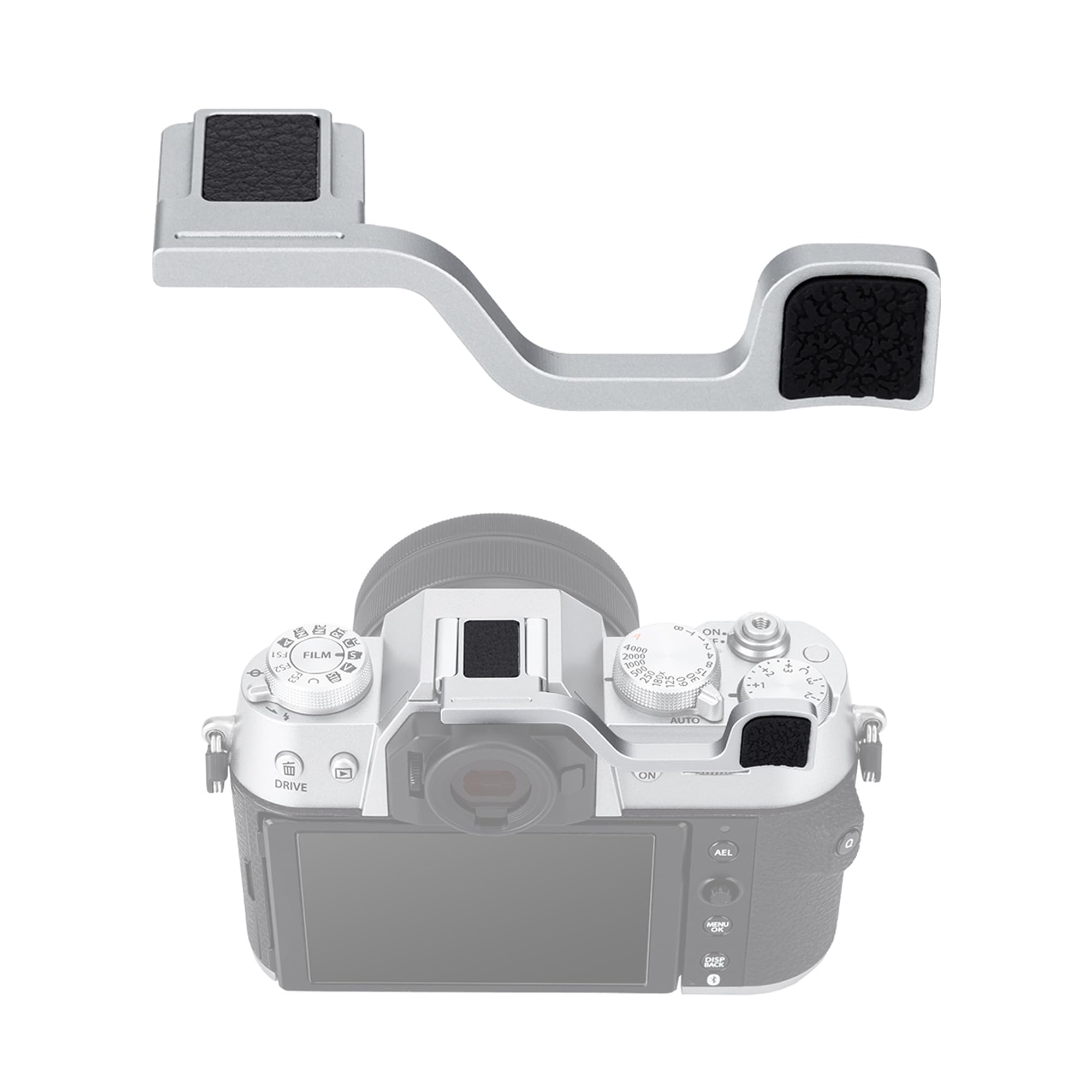 Amazon.com : JJC Deluxe Metal Thumb Up Grip for Fuji Fujifilm X