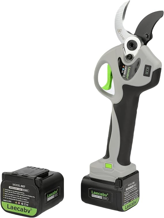 Batteria Per Forbici Potatura Elettriche Laecabv - 21V 4Ah, Ricaricabile - Foto 6