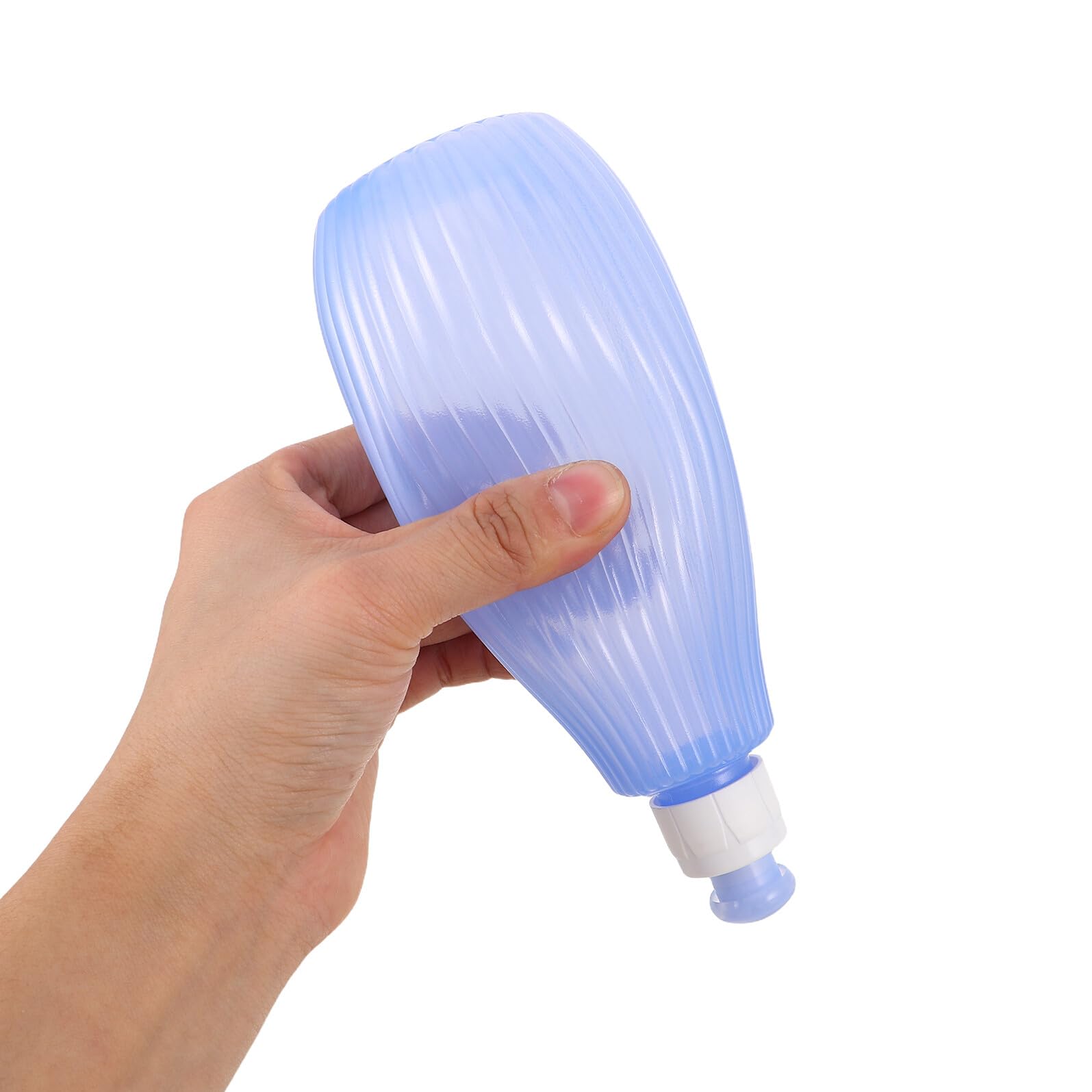 Hohopeti Kit Portátil de 3 Piezas para Limpieza Suave de Glúteos de Bebés Recién Nacidos, Botella de Bidé de 350ml para Cuidado Íntimo en Estancias Nocturnas y Hospital