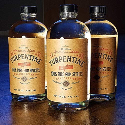 16 Oz 100% Pure Gum Spirits Of Turpentine #TOP2