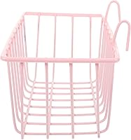 Vista 1 de Accesorios para hámster de cobayas, estante para conejo, conejo, conejo, rosa, hierro forjado, cesta colgante, accesorios para conejillos de indias