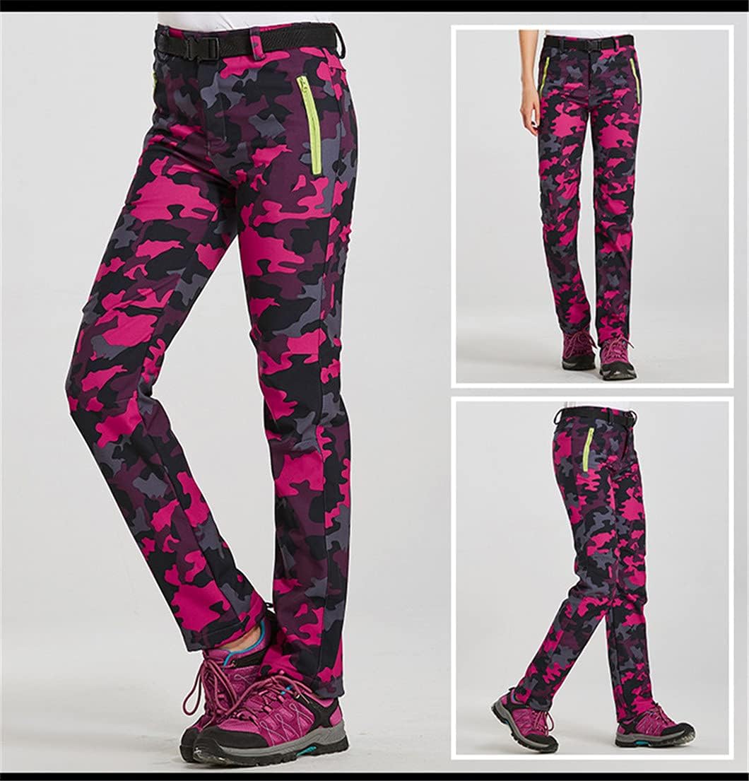 Winter Fleece Pants for Men Women Outdoor Waterproof Hiking Camping Trekking Skiing Climbing Male Sport Trousers