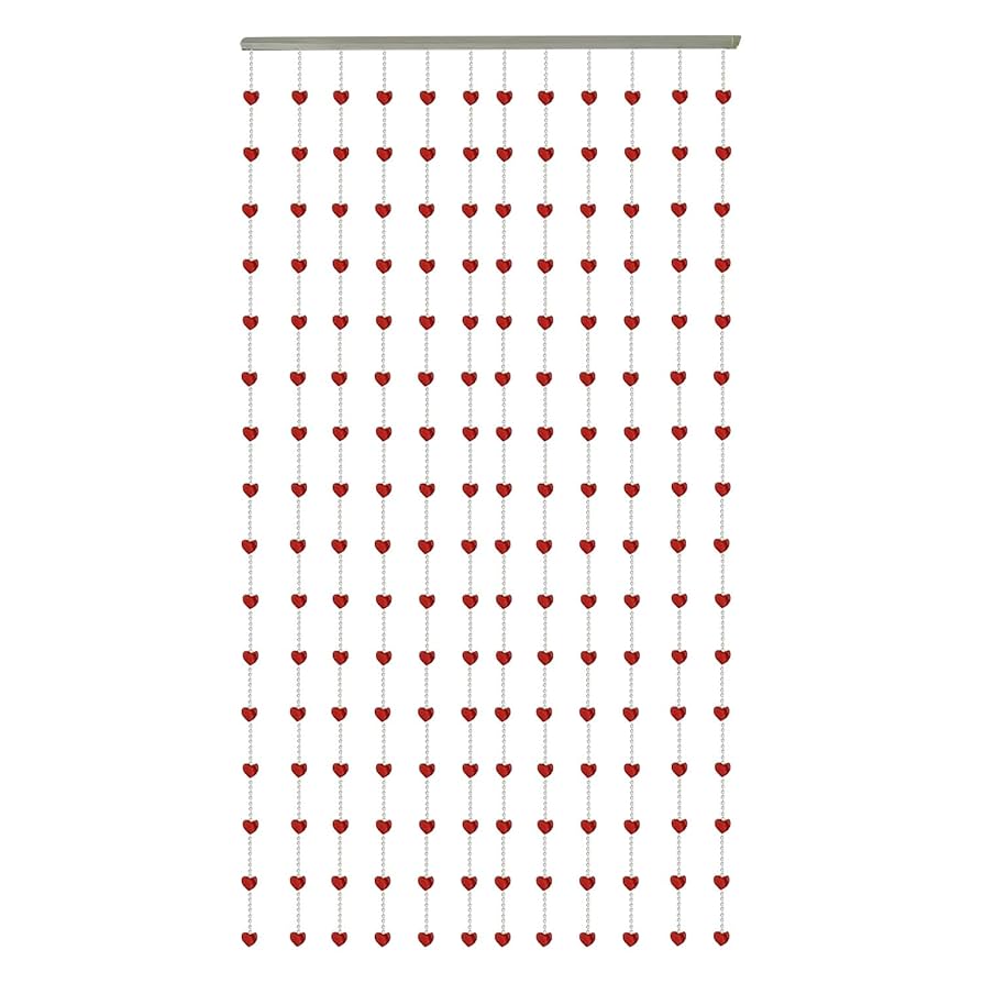 ビーズカーテン　ハート　アヒル ビーズカーテン ハート アヒル ビーズカーテン ハート アヒル