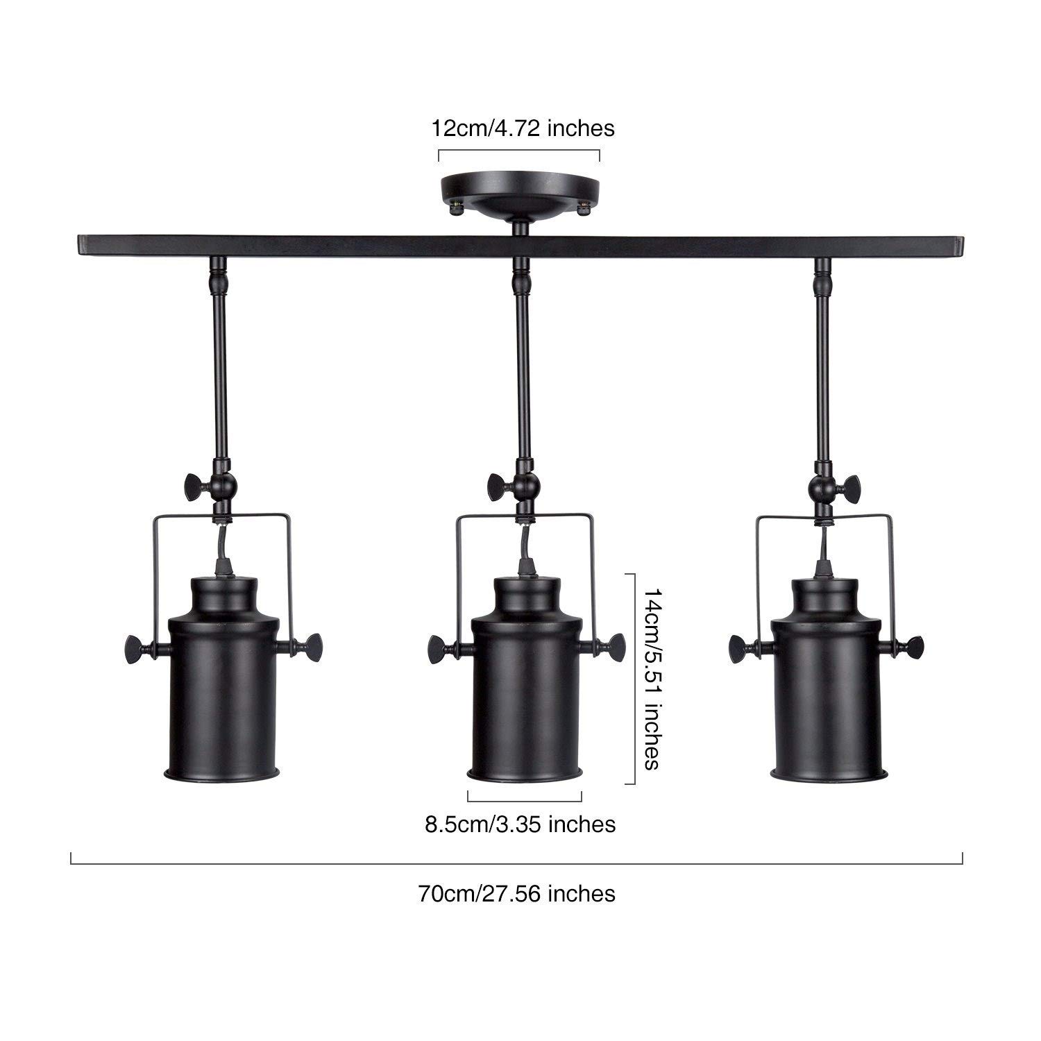 Lampada a Sospensione in Ferro battuto Industriale Loft, Stile retrò, per Bar, caffè, Tempo Libero, Tavolo, Abbigliamento, soffitto, Lampada a Sospensione, Creativa, a Sfera, per corridoio, attac