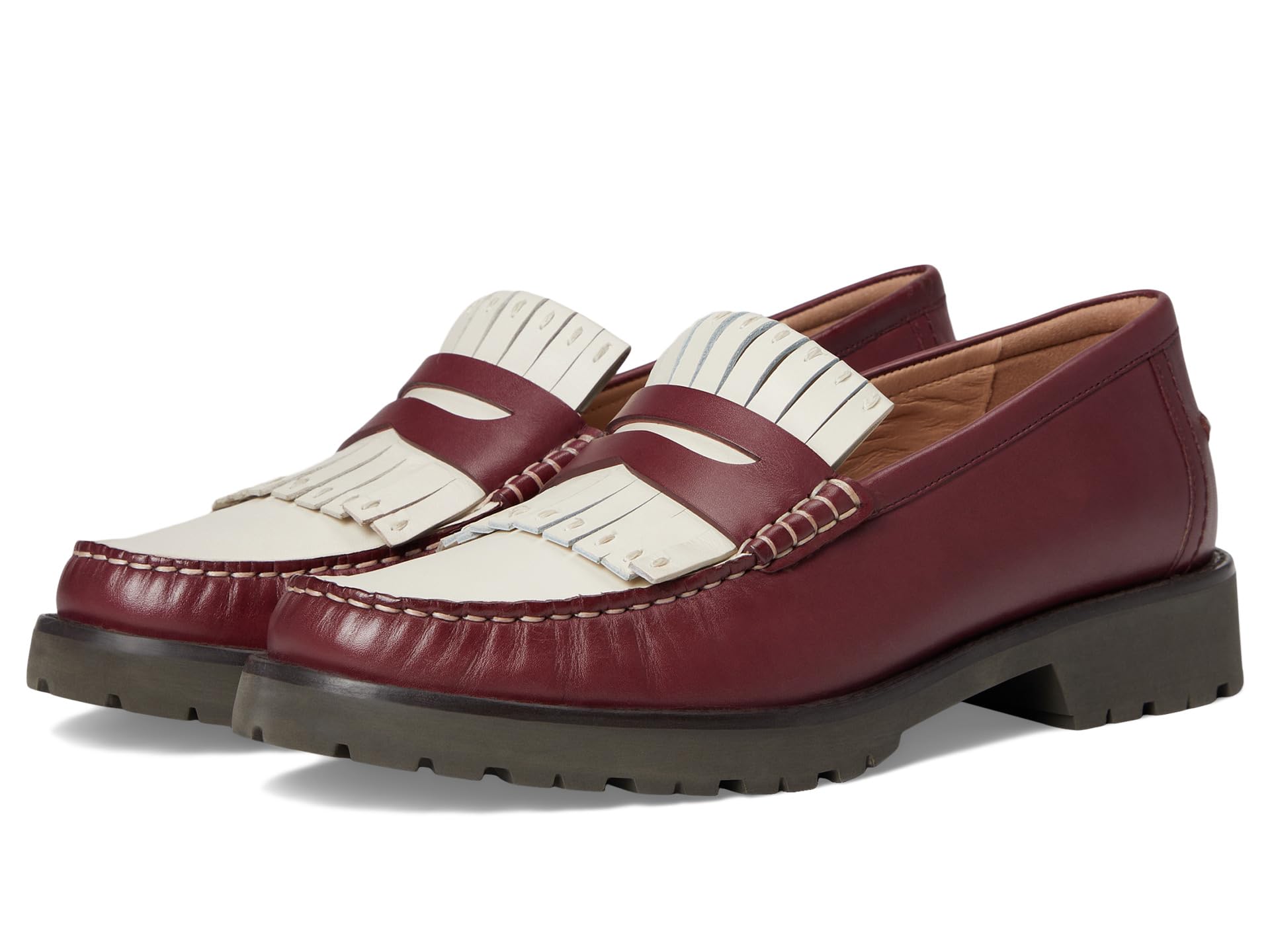 Cole Haan Women's Treena Lug Kiltie Loafers Flat