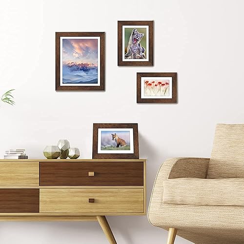 Miniatura 6 de SPEPLA Juego de 4 portarretratos de 4 x 6 pulgadas